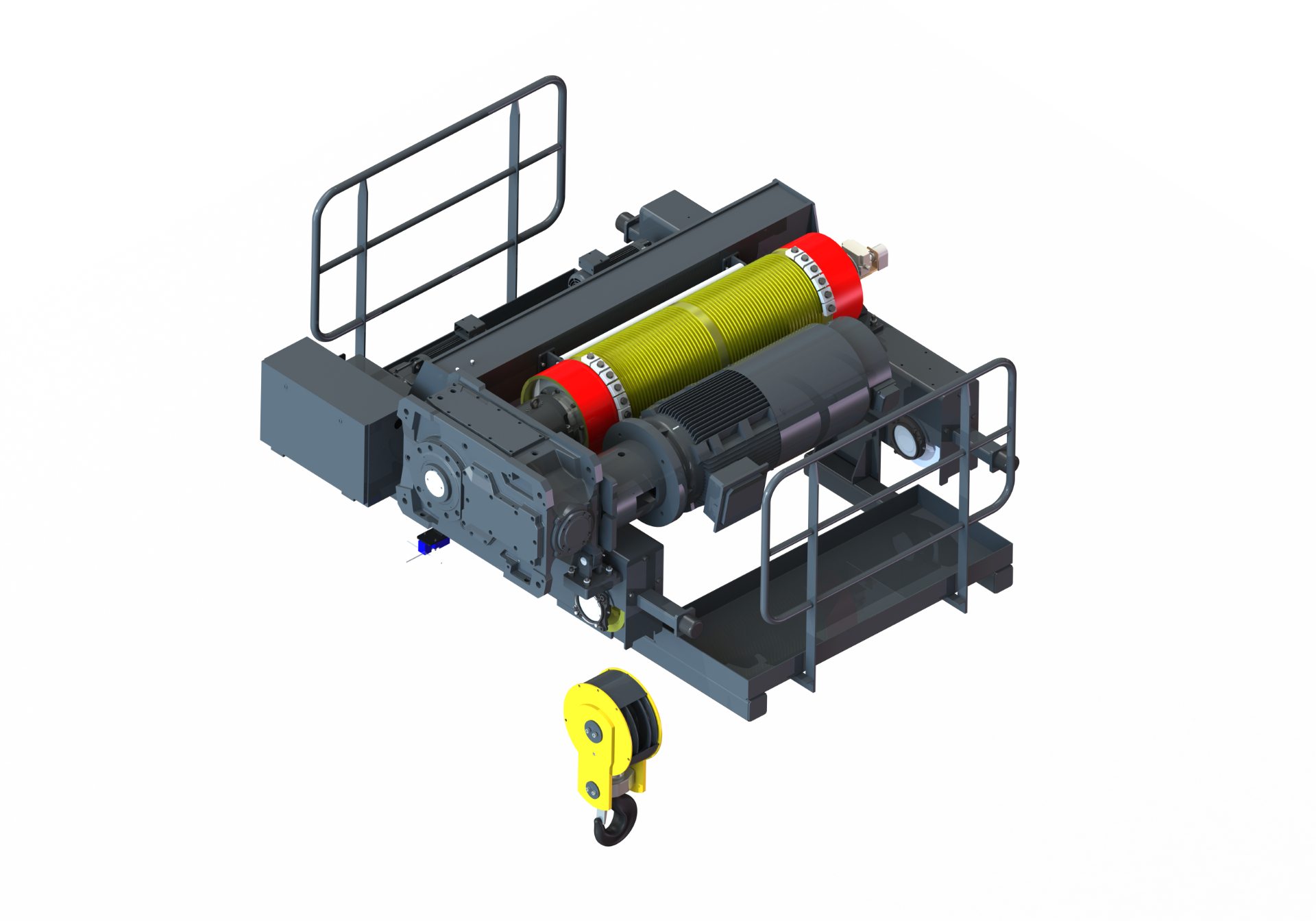 歐標(biāo)卷?yè)P(yáng)雙梁小車